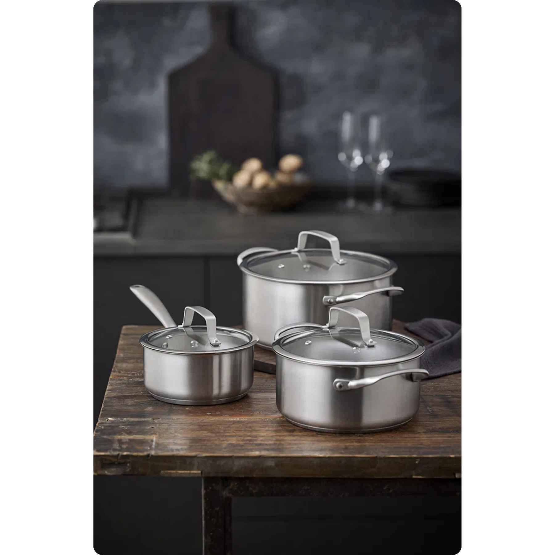 Pillivuyt Gourmet Grydesæt 6 dele, Roya